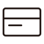 Bank Card Dotted Icon, bank,card,dotted