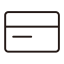 Bank Card Outline Icon, bank,card,outline