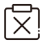 Cancelled Task Dotted Outline Icon, cancelled,dotted,task