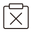 Cancelled Task Outline Icon, cancelled,outline,task