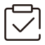 Completed Task with Teal Checkmark Icon, completed,task,teal