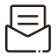 Invitation Envelope Dotted Outline Icon, dotted,envelope,invitation