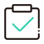 Teal Checkmark Completed Task Icon, completed,task,teal
