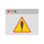 Browser Warning Icon, warning,browser,alert