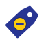 Delete Tag Icon, delete,tag,minus