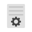 Document Settings Icon, settings,document,gear
