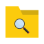 Search Folder Icon, folder,magnifying glass,search