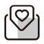 My Invitation Icon, invitation,heart