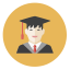 Doctorate Icon, doctorate,graduation