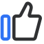 Like Icon, like,positive