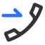 Second Call Release Icon, call,release