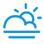 Cloudy Weather Icon, cloudy,sun,weather