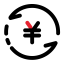 After - sales Refund Icon, refund,yuan,arrow