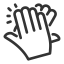 Applause Hand Icon, applause,hand