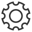 Settings Gear Icon, settings,gear
