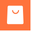 E - commerce Icon, e - commerce,orange,shopping