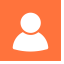Host Icon, host,orange,user