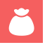 Lucky Bag Icon, activity,lucky bag,red