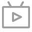 TV Play Icon (Normal) Icon, TV,video,normal