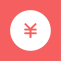 Virtual Currency Icon, red,virtual currency,yuan