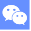 WeChat Road Condition Copy Icon, WeChat,blue,road condition