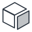 Decompose Cube Icon, decompose,cube