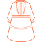 Solid - Color Dress Icon, clothing,dress,solid - color dress