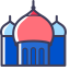 Mosque - like Building Icon, mosque,dome