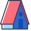 Tent - like Building Icon, tent,building