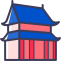 Traditional Chinese Building Icon, chinese,architecture