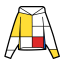 Mondrian Style Hoodie Icon, Mondrian,fashion,hoodie