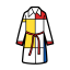 Mondrian Style Mid - length Coat Icon, Mondrian,fashion,mid - length coat