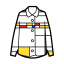 Mondrian Style Shirt Icon, Mondrian,fashion,shirt