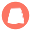 Midi Skirt Icon, midi skirt,skirt