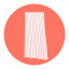 Pleated Skirt Icon, pleated skirt,skirt