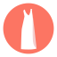 Sling Dress Icon, dress,sling dress