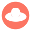 Straw Hat Icon, hat,straw hat