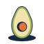 Avocado Icon, avocado,fruit