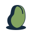 Broad Bean Icon, broad bean,legume