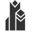Geometric Building (filled) Icon, building,geometric,filled