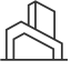 House with Overhang Icon, home,house,overhang