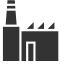 Industrial Factory (filled) Icon, factory,filled,industrial
