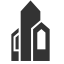 Simple Building (filled) Icon, building,simple,filled