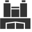 Twin - tower Building (filled) Icon, building,filled,twin - towers