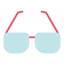 Blue Glasses Icon, accessory,glasses
