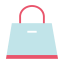 Blue Handbag Icon, accessory,handbag
