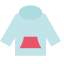Blue Hoodie Icon, clothing,hoodie