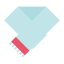 Blue Scarf Icon, accessory,scarf