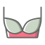 Gray Bra Icon, bra,underwear