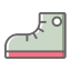 Gray Shoe Icon, accessory,shoe